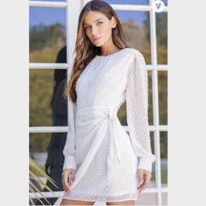 Lulus White Mini Dress